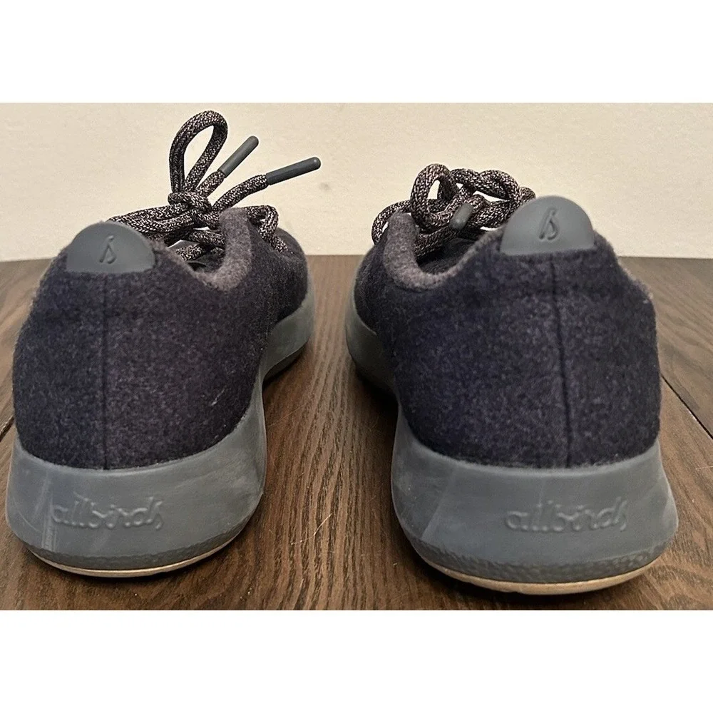 Allbirds Wool Runner Mizzles Merino Wool Lace Up Women's Size‎ 9 Gray Comfort